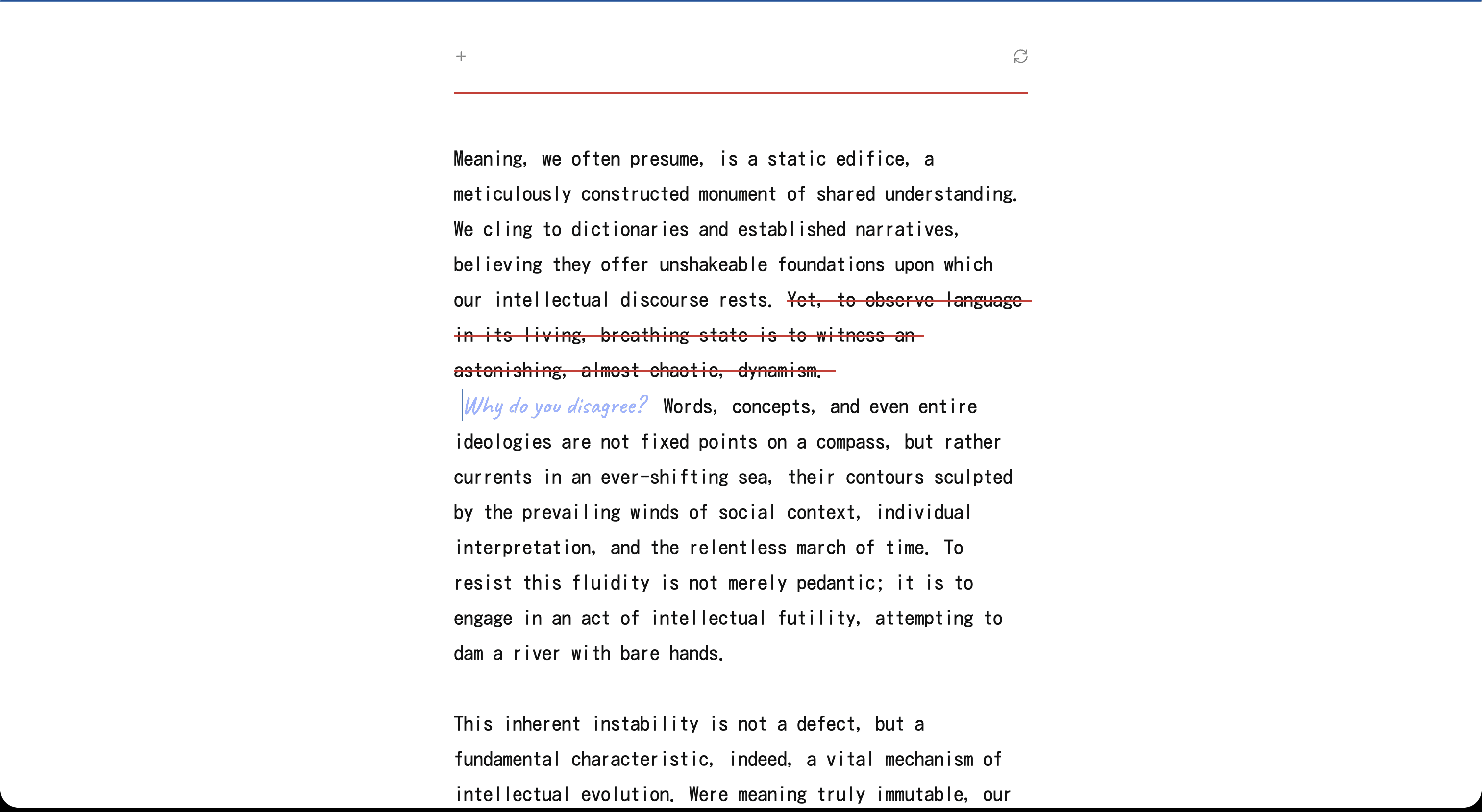 The Living Article — a document that fights back